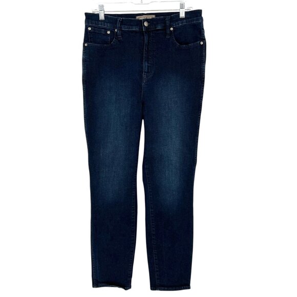 Point Sur Hightower Straight High Waist Jeans Dark Wash Size 32 - Picture 1 of 11